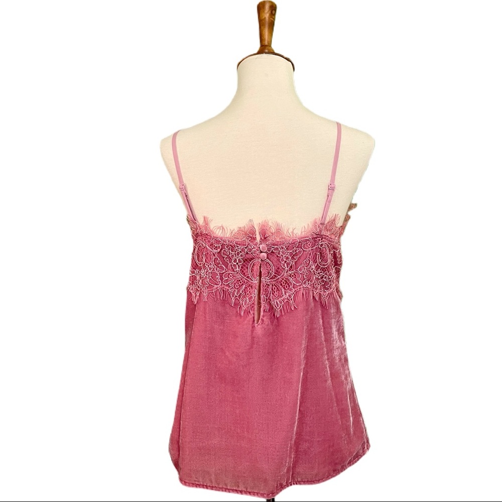 PAIGE VELVET CAMISOLE TANK - Picture 3 of 3